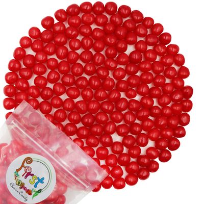Sour Chewy Fruit Candy Balls (Red Cherry, 5 Pound)