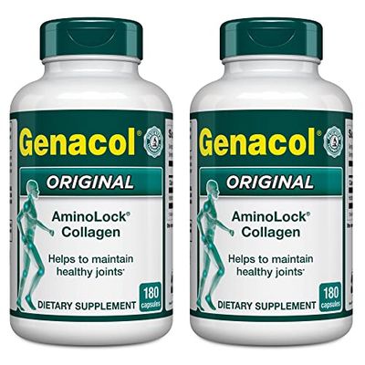 Genacol Collagen Pills for Joint Health Enhanced Absorption Joint Supplements for Men and Women Gluten-Free, Non-GMO Colageno Hidrolizado Original 2-Pack, 360 Capsules