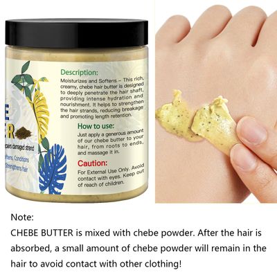 WOZUTUNT 8.8 oz Chebe Butter for Hair Growth, Thickening and Moisturization - Deep Conditioning Hair Butter Grease for Men and Women