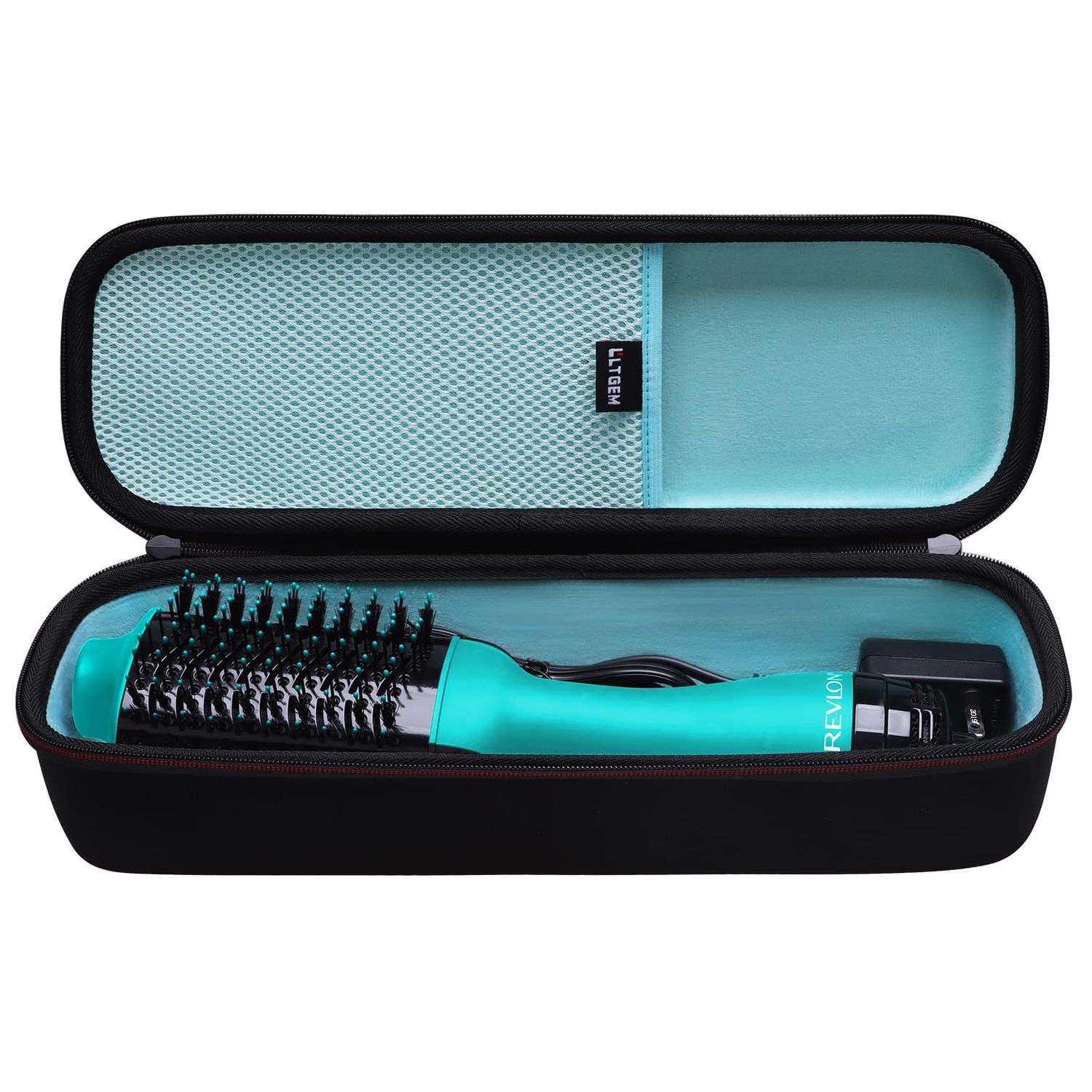 Hard Travel Case for REVLON One-Step Volumizer Original 1.0 Volumizer Plus 2.0 Hair Dryer and Hot Air Brush,Teal (Case Only)