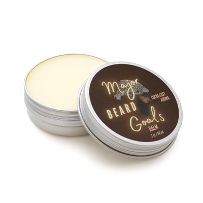 Balm for Men - Deep Conditioning Softening Balm - Tames, Styles Nourishes - Hydrates Thickens Facial Hair Growth - Formula with Natural Oils Butters - Healthy Growth - 2oz