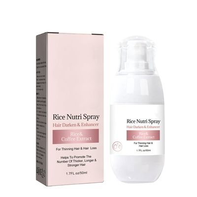 Bello Hair Helper Growth Spray - 50ml Rice Water Formula for Thinning Hair, Thickening and Growth Stimulation