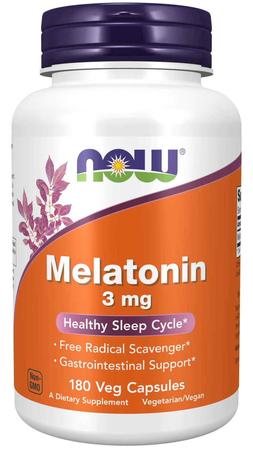 Melatonin 3 mg 180 Capsules (Pack of 2)