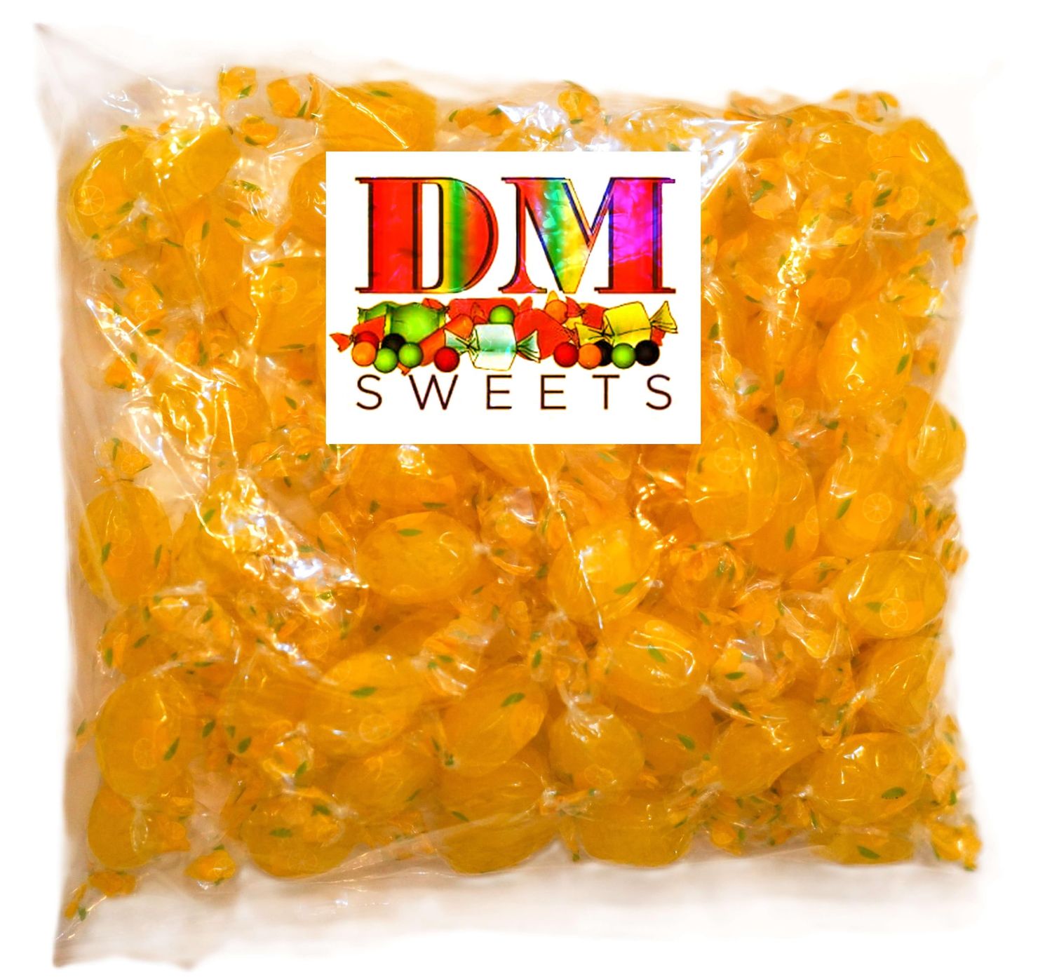 Lemon Hard Candy Buttons - 1 lb of Bulk Wrapped Tangy Tart Sweet Lemon Flavored Hard Sucking Candy Drops