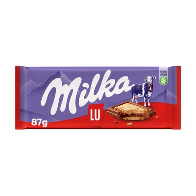 Milka LU Chocolate Chocolate with Lu cookie pieces 87gr3.07oz