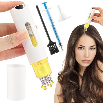 Tookie Hair Oil Applicator for Scalp Oil Applicator, Hair Serum Applicator, Hair Oil Dispenser for Hair, Advanced Scalp Care Massager, 15ml Scalp Massager and Hair Oil Applicator