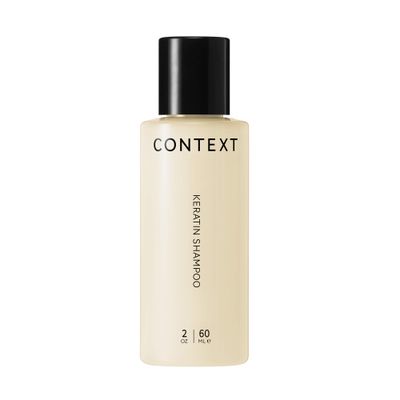 Context Skin Keratin Shampoo Repair Damage Boost Growth with Natural Protein Treatment, Strengthens, Smooths Revives Dry and Frizzy Hair 2 Ounces