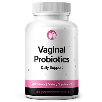 Vaginal Probiotics Supplement 240 Tablets 3 Billion CFU Made in The USA (240, Vaginal Probiotics)