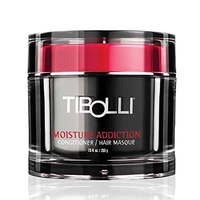 TIBOLLI Moisture Addiction Mask Deep Conditioning Masque (7.5 Fl oz200g) Moisturizing Hydrating Smoothing Keratin Treatment for Anti Frizz Dry Damaged Color Treated Hair Repair Restoration Formula
