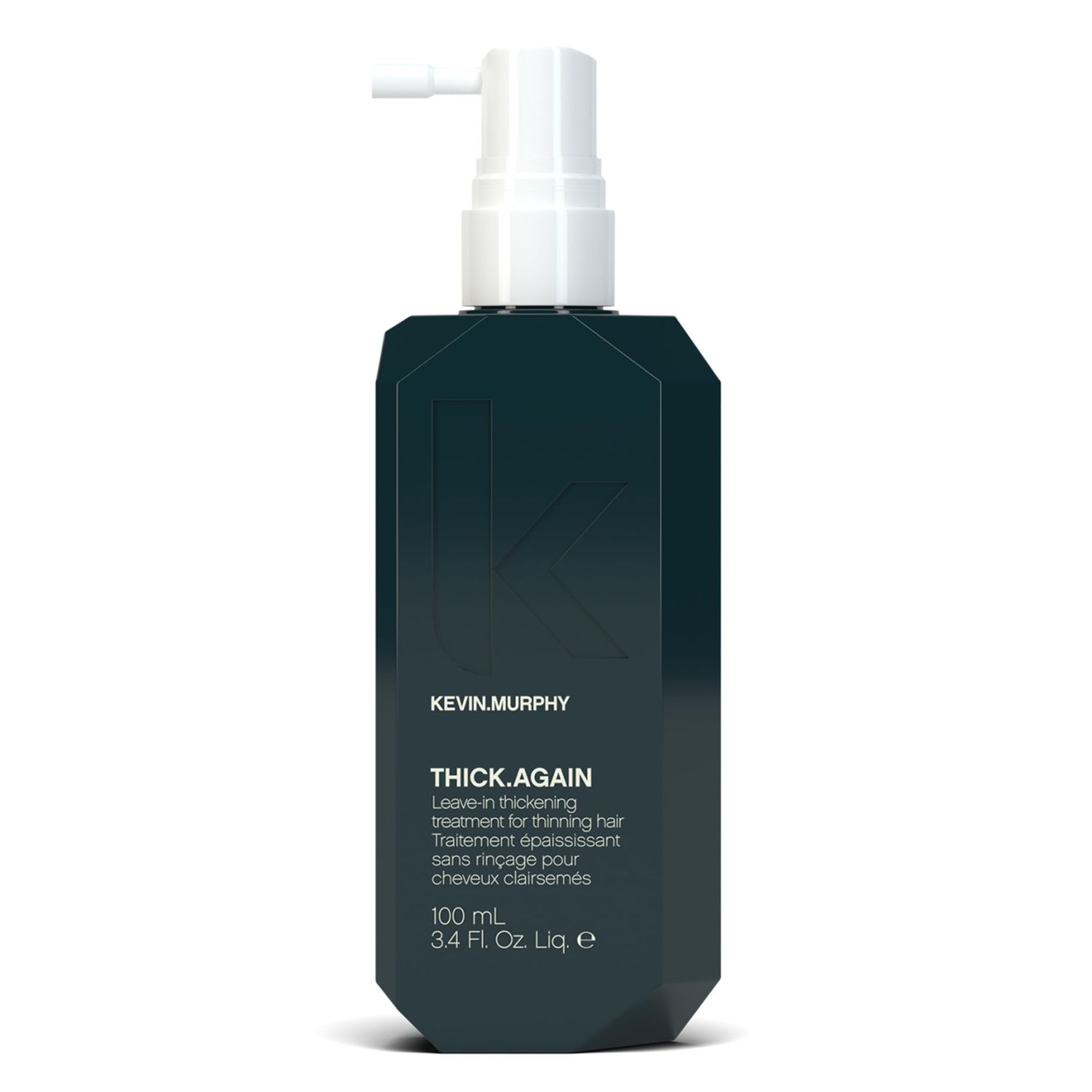 KEVIN.MURPHY THICK.AGAIN - Hair Treatment for Men - For Fine or Thinning - Hair Thickening - Heat Protection - Thickness for Body Bounce - 100 mL 3.4 fl oz