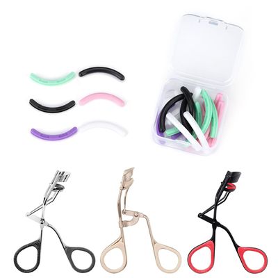 Eyelash Curler Refills Compatible with revlon,Eyelash Curler Pads 24PCS,Silicone Lash Curler Refill Pads Compatible with revlon (Colorful)