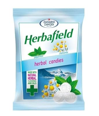 Zaharni Zavodi Herbafield Mint and Chamomile Hard Candy 3oz