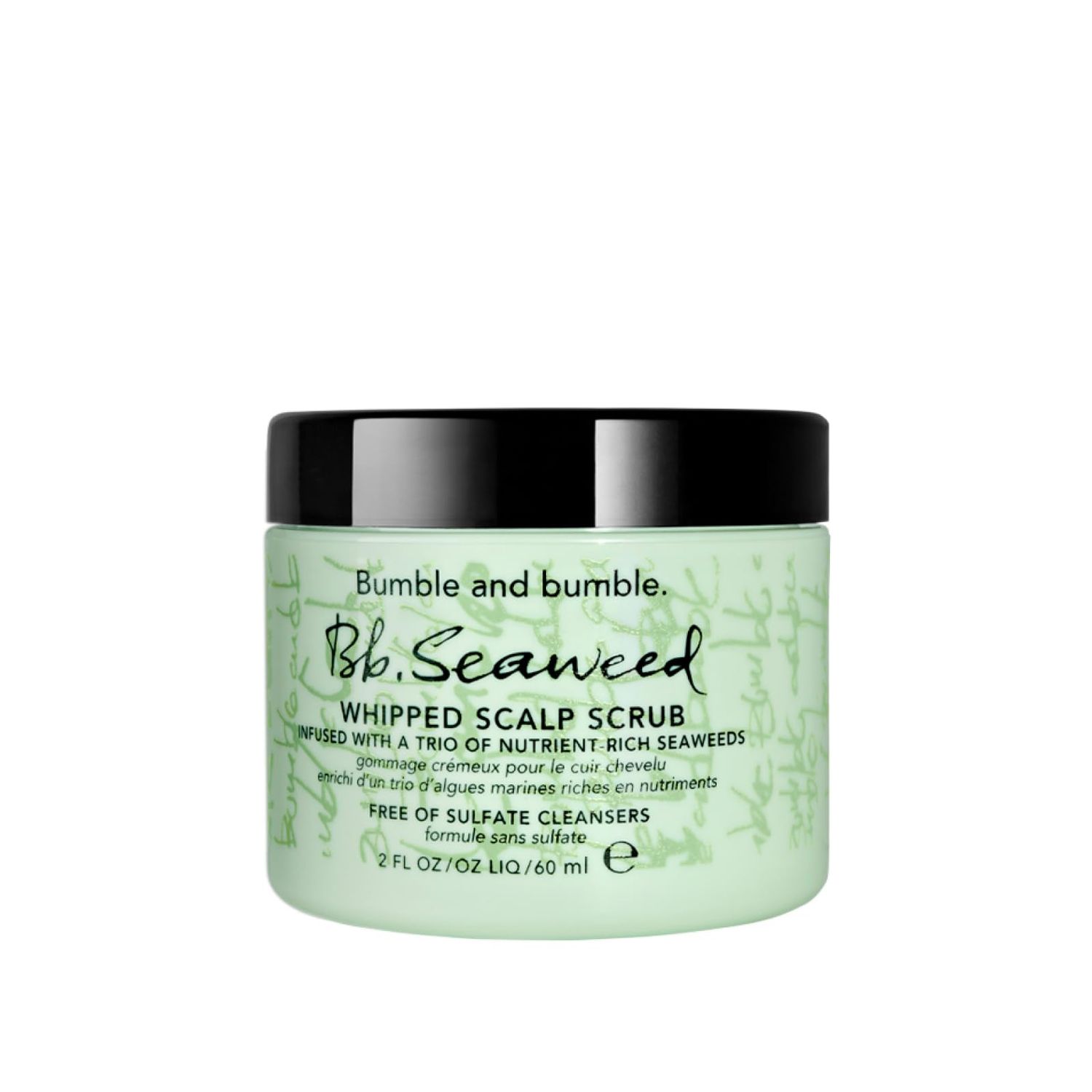 Bumble and bumble. Seaweed Nourishing Whipped Scalp Scrub, Mini Travel Size, 2 Fl Oz