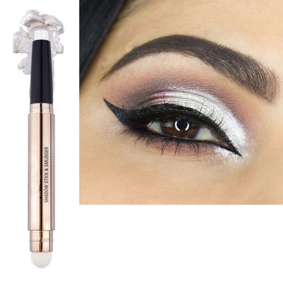 LGSZGDCN White Eyeshadow Stick and Buildable Eye Shadow Glitter Primer Palette Shimmer Pencil Long Lasting Waterproof Highlighter Pen Makeup Hypoallergenic Eye Liner Multi-Dimensional eyes Look