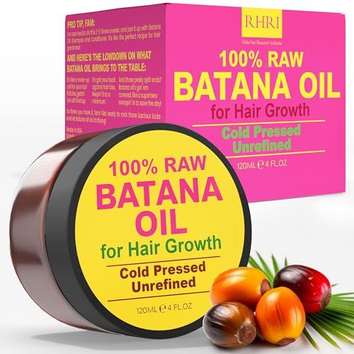 Raw Batana Oil 100 Raw Batana Oil for Hair Growth Cold Pressed Chemical-Free Batana Hair Growth Oil Sourced from Honduras, Dr. Sebi Approved