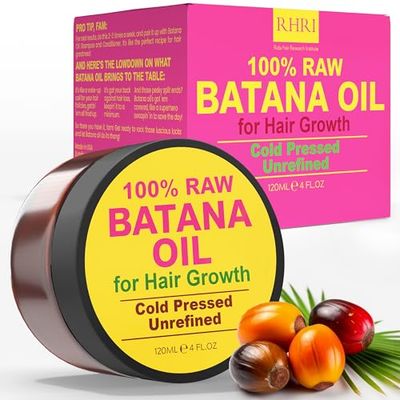 Raw Batana Oil 100 Raw Batana Oil for Hair Growth Cold Pressed Chemical-Free Batana Hair Growth Oil Sourced from Honduras, Dr. Sebi Approved