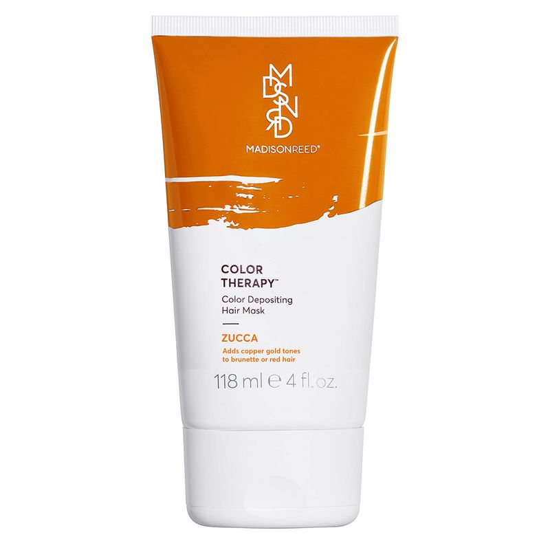 Madison Reed Color Therapy, Zucca, Color Depositing Hair Mask Deep Conditioning Treatment, Intensely Hydrating, Refreshes Color Tone, Keratin Argan Oil, 4 Fl Oz 118 mL