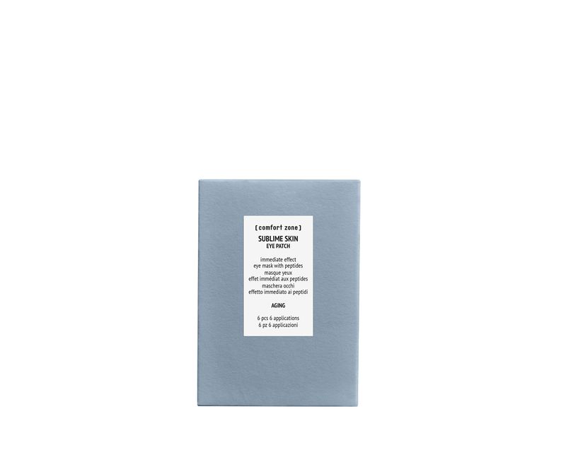Comfort Zone Sublime Skin Eye Patches, Refreshing Hydrogel Eye Mask To Reduce Puffiness, 6 CT.