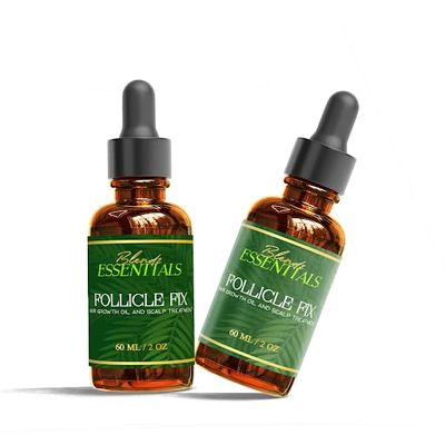 Blendz Essentials Follicle Fix Hair Growth Serum, Natural Hair Loss Scalp Treatments, Plant Based Essential Oil Regrowth Serum, Hormonal Hair Follicle Growth, Prevent Hair Loss and Thinning