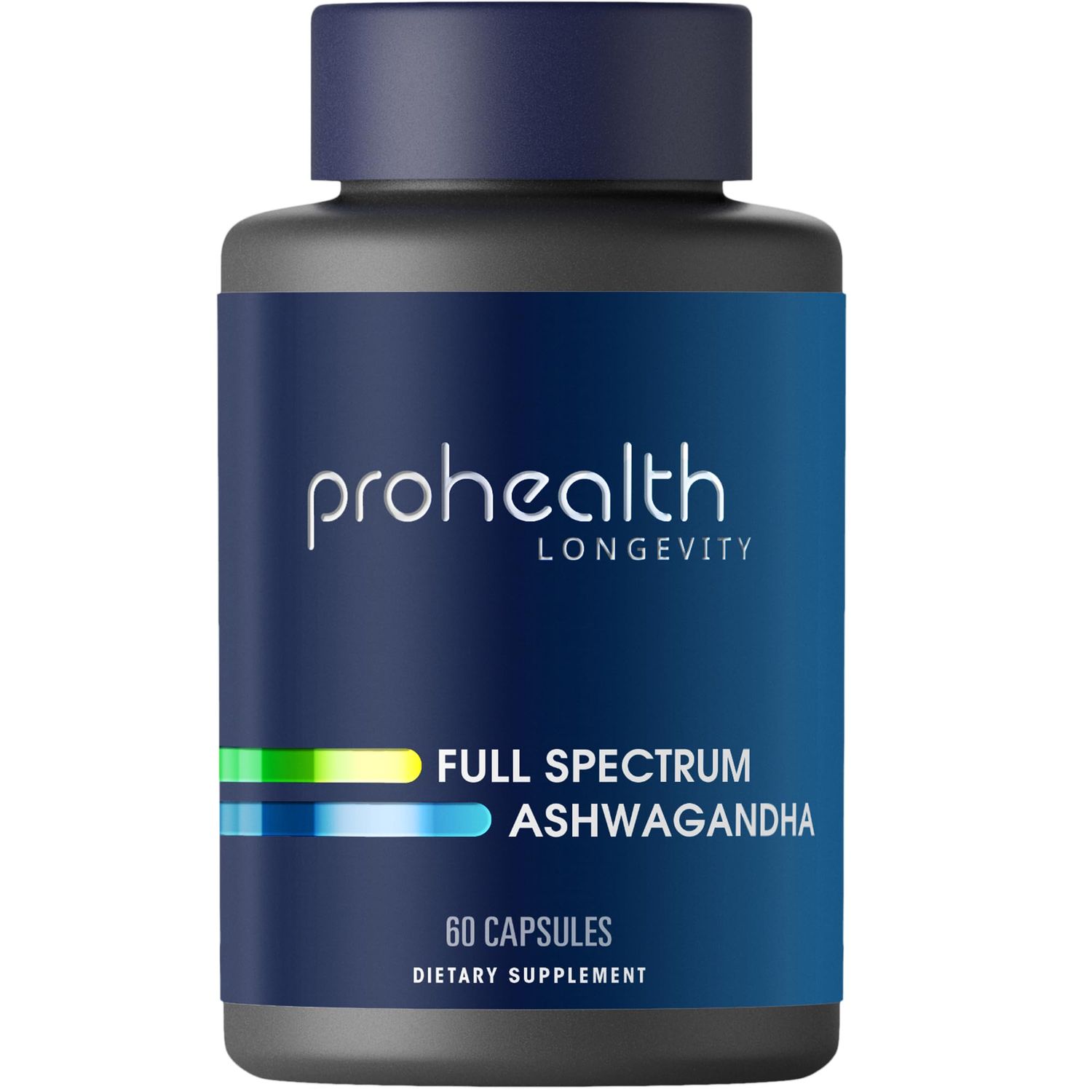 ProHealth Ashwagandha Supplement 60 Capsules, Organic Root Extract Powder, Ashwagandha for Women Men, Supports Stress Sleep