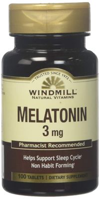 Windmill Windmill Melatonin 3 Mg Tabs 100&#39;S Windmill