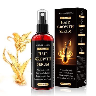 5 Minoxidil for MenWomen Hair Growth Serum Spray,Thinning Hair LossRegrowth Treatment for WomenMen,Minoxidil for Mens Beard,Contain Rosemary Oil,Batana Oil for Hair Growth,Gentler,Refreshing 60ml
