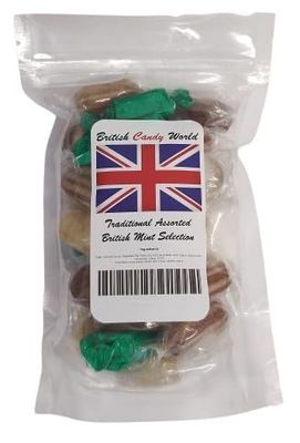 Traditional British Candy World Traditional Mint Selection