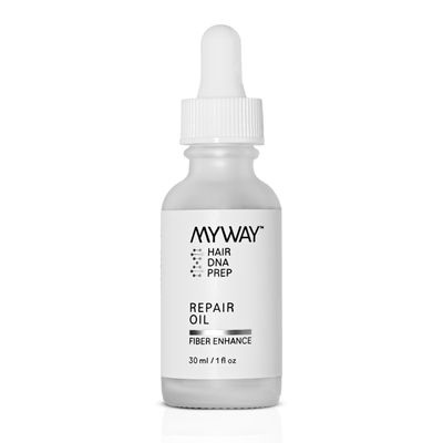 My Way Hair DNA Repair Oil - Restorative and Heat Protectant Oil for Frizz Control - Adds Shine and Seals Split Ends - Paraben, Phthalate, Sulfate, and Cruelty-Free Hair Care (1 oz)