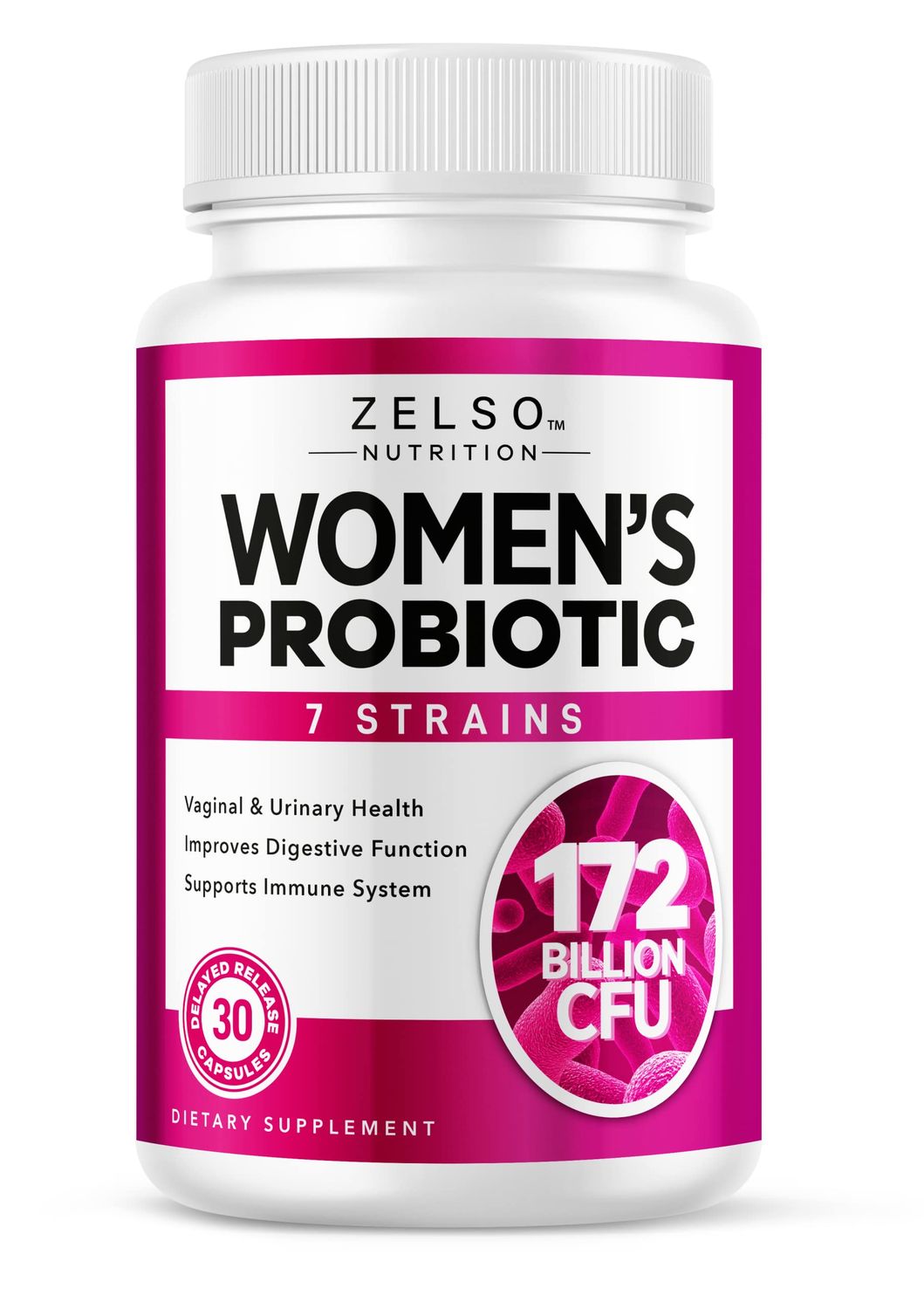 Womens Probiotics, Vaginal Probiotics with Prebiotics Supplement, 175 Billion CFU, 7 Strains - Supports Vaginal Flora, pH Balance, Digestive Health Immune Support - 30 Capsules