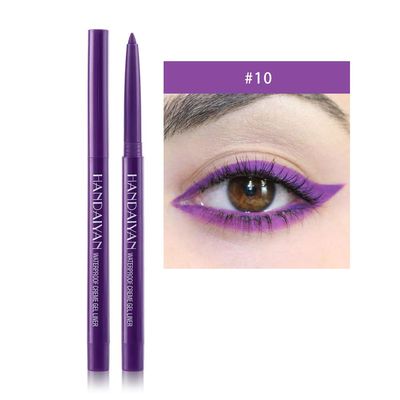 Blue Electronic Technology Company Eye Shadow Pencil, Natural Matte Long Lasting Metallic Eyeliner Pencil Glitter for Women EyeLip Liner Professional Waterproof Makeup Gel Colorful Eyeliner(10)