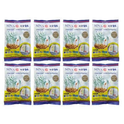 Sina Ginger Candy ting Ting Jahe (Original) - 4.4oz (Pack of 8) -CL