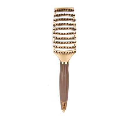 Boar Hair Brushes, Hair Brush - Curved and Vented Detangling Hair Brush for Women Long, Thick, Thin, Curly Tangled Hair, 1 Count