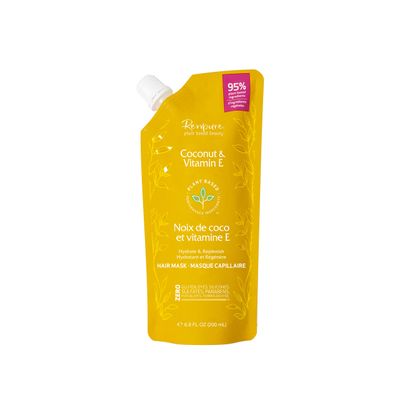 Renpure Plant based beauty coconut vitamin e hair mask, 6.8 Ounce