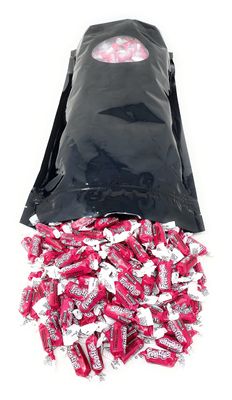 Bulk Strawberry Flavor Tootsie Roll Frooties Chewy American Taffies Candy Individually Wrapped In Resealable Assortit Bag 5 Lb 735pcs (80-Oz) - Made In USA