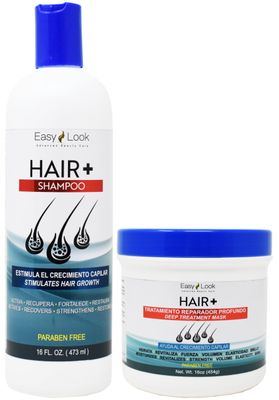 EASY LOOK Shampoo and Conditioner - An Anti Hair Loss Set Thickening formula For Hair Regrowth