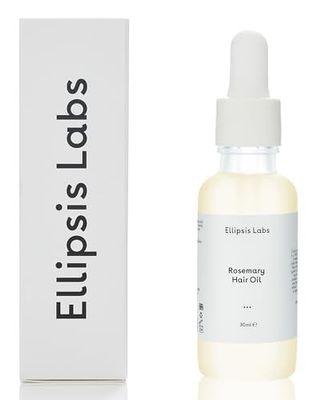 Ellipsis Labs Rosemary and Mint Hair Oil Vegan-Friendly Growth-Boosting Oil with Essential Oils for Hair Nourishment, Strengthening, Scalp Soothing, and Thicker, Healthier Hair, 1 fl oz