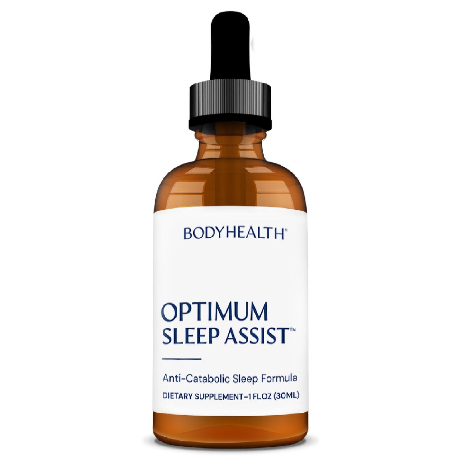 BodyHealth Optimum Sleep Assist, Natural Sleep Aid Vitamin with Melotonin and B6 for Adults, Supplement to Support Sleeping - 30 Servings