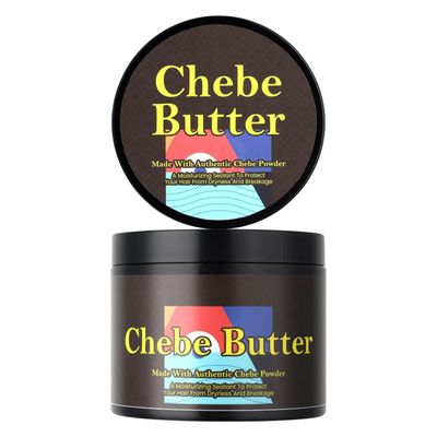 Grospe Chebe Butter 3.6 Oz for Hair Growth with Castor Oil, All-Natural Ingredients, Moisturizing Hair Thickening, Unisex, for All Hair Types
