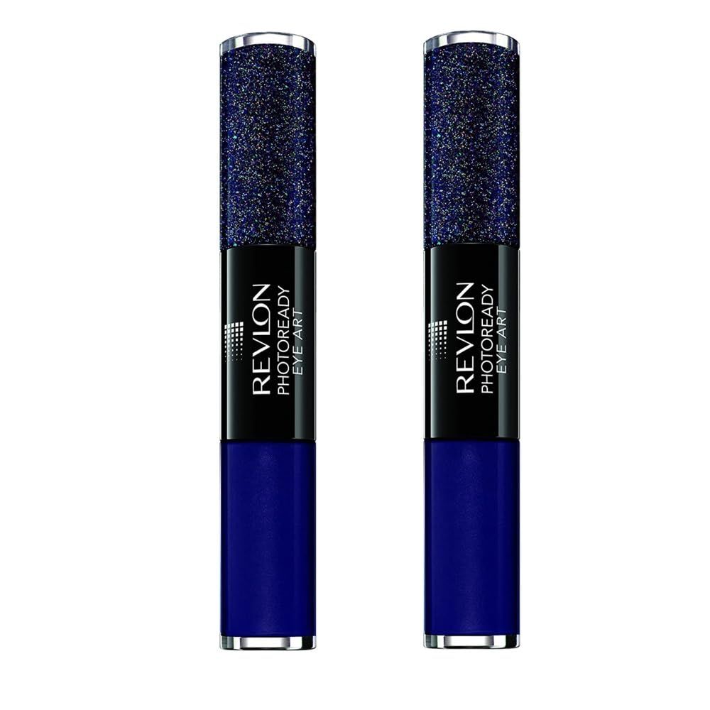 Pack of 2 Revlon PhotoReady Eye Art Lid Line Lash, Midnight Glitz 120