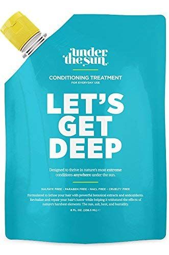 Under the Sun &quot;Let&#39;s Get Deep&quot; Healthy Hair Conditioning Treatment, 8 fl oz. (Single)