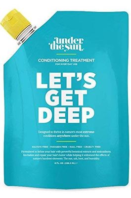 Under the Sun &quot;Let&#39;s Get Deep&quot; Healthy Hair Conditioning Treatment, 8 fl oz. (Single)