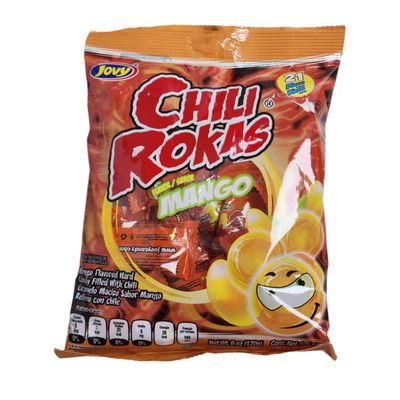 Chili Rokas Mango Flavored Chili Filled Candy