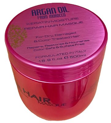 Aran Oil from Morocco Keratin Moisture Repair Hair Masque 16.9 fl.oz. (500 ml)
