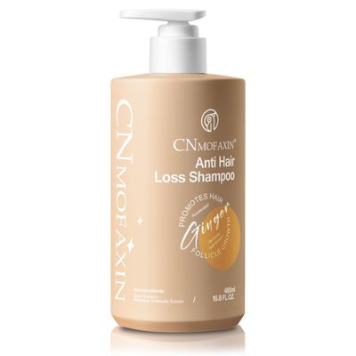 CNMOFAXIN Anti Hair Loss Shampoo,Nourishing Hair Growth Ginger Shampoo for Men Women - Volumizing Hair Regrowth Treatment infused with Herbal Essences Rose Castor Oil 16.8 fl. oz