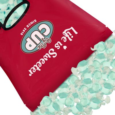 By The Cup Cotton Candy Taffy, 2 lb Bulk Bag