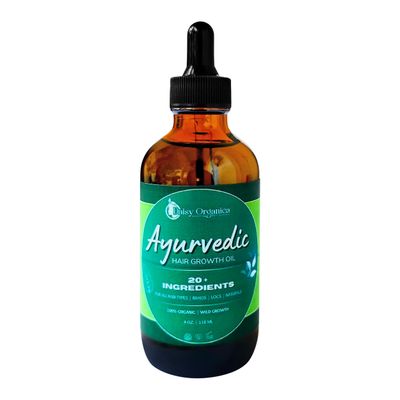 Ayurvedic Hair Growth Oil - Natural Ingredients - Promotes Healthy Hair Growth, Strengthens Hair Follicles, and Nourishes Scalp - 118ml