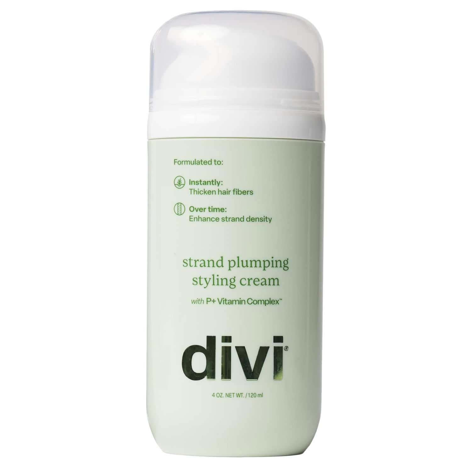 Divi Strand Styling Cream, Hair Thickening Treatment for Fine Hair, Volumizing and Frizz Control