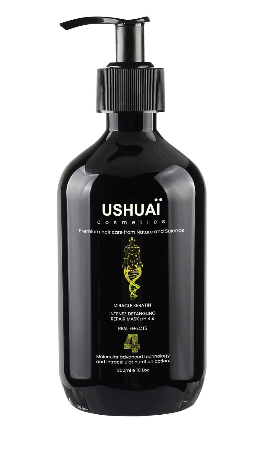 USHUA MIRACLE KERATIN INTENSE DETANGLING REPAIR MASK pH 4.9 (300 ml)