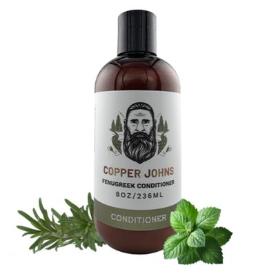Fenugreek Conditioner, Promotes Hair Growth, Improves Scalp Health, Thickens and Nourishes Hair for Men WomenPeppermint Rosemary, 8oz