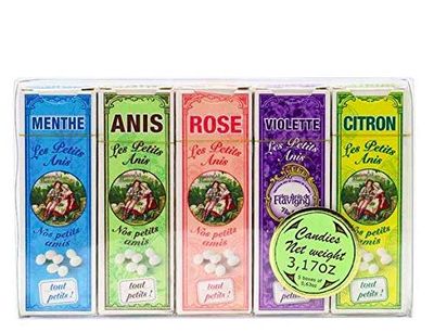 Les Anis de Flavigny 5 Piece Gift Set - 5 x 18 g